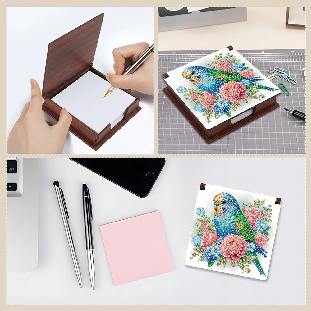 🌟 DIY Diamantmalerei Notizbox 🌟