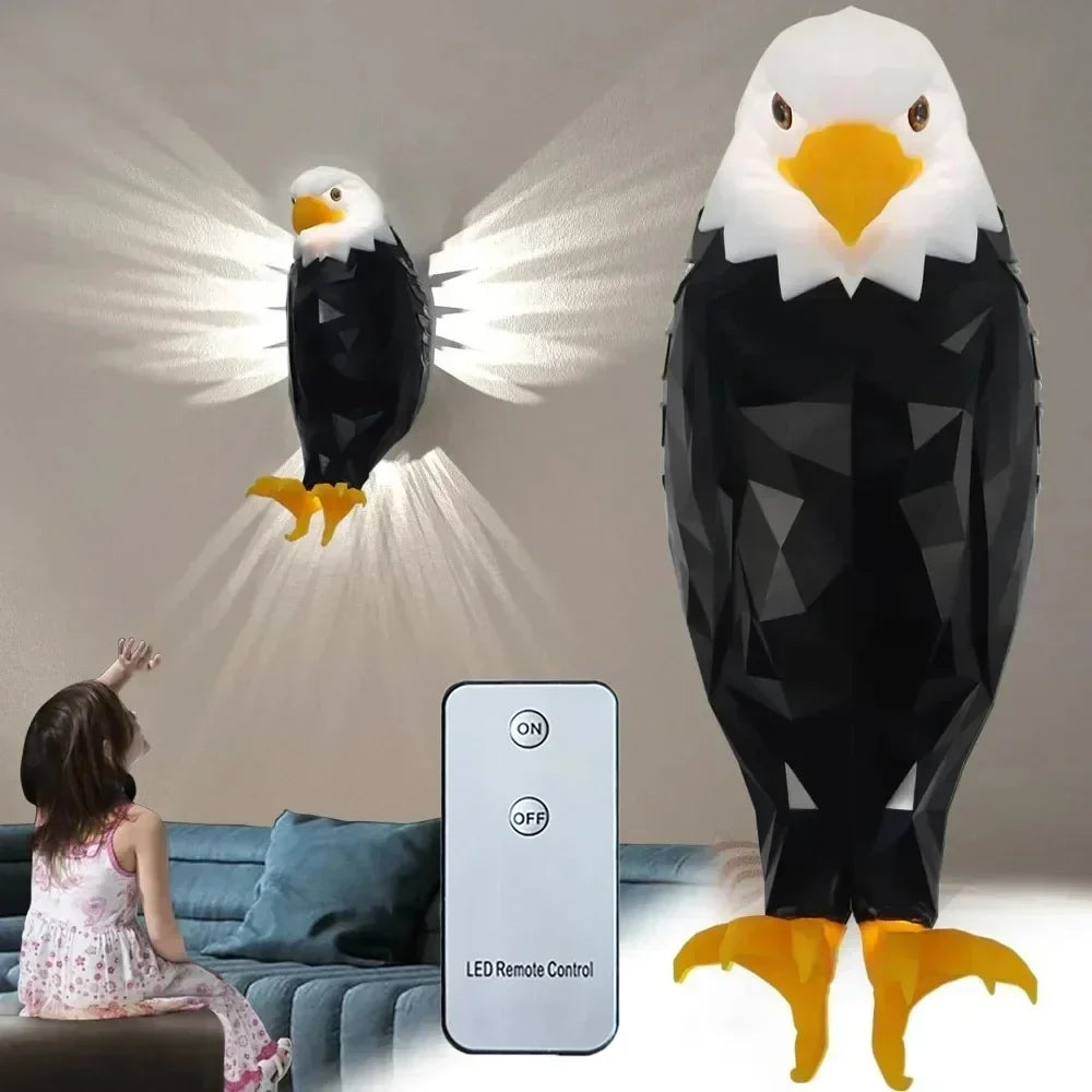 3D Home Adler Wandlampe