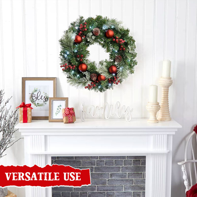 Weihnachtsdekorationen Und Girlanden