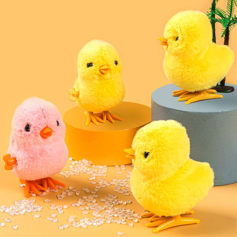 Plüsch-Hüpfhuhn