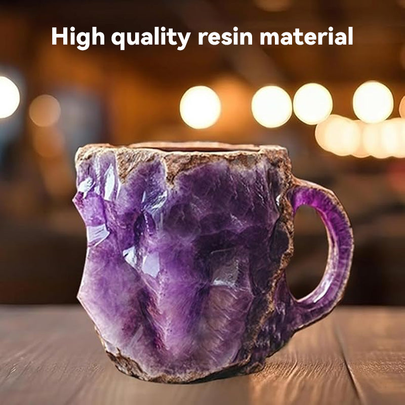 Kaffeetasse aus Mineralkristallimita