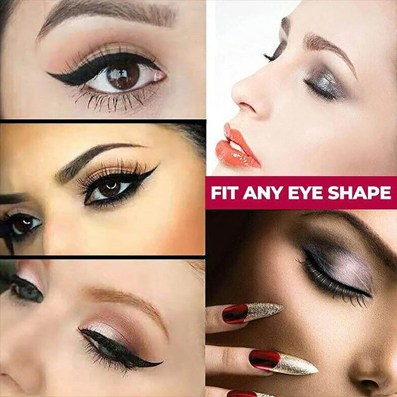Lidschatten/Eyeliner Make-up-Vorlagenaufkleber
