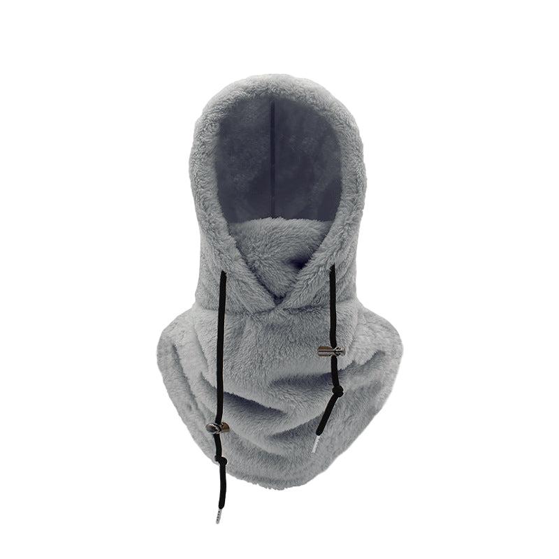 Warme Plüsch-Fahrradhaube / Winter-Outdoor-Mütze, winddichte Sportmütze