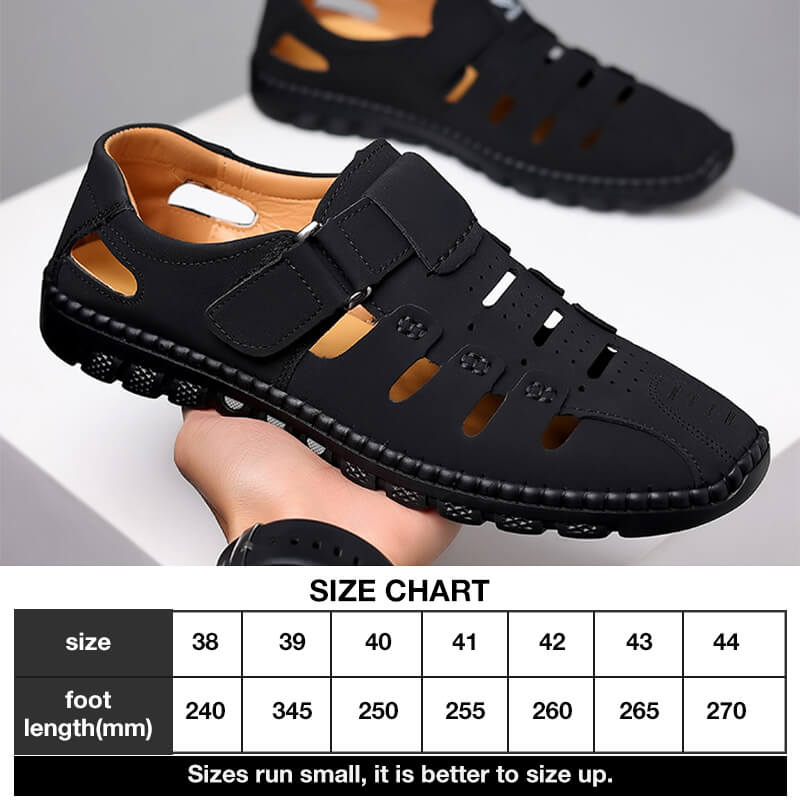 Trendige Sandalen aus perforiertem PU-Leder