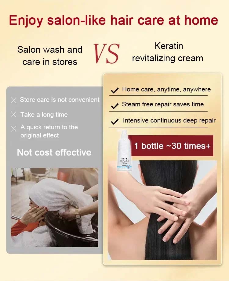 Keratin -Revitalisierungscreme