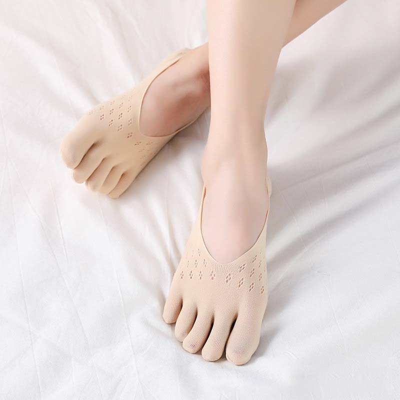Atmungsaktive Samtsocken (5 Stück)
