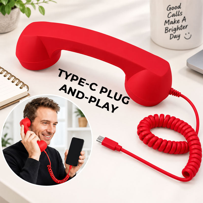 ☎️ Verwandle dein Smartphone in ein Retro-Telefon – so macht jeder Anruf noch mehr Spaß! 📱✨