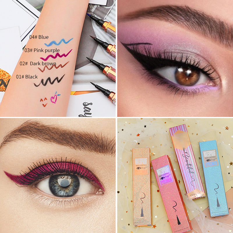 Farbiger wasserfester Eyeliner
