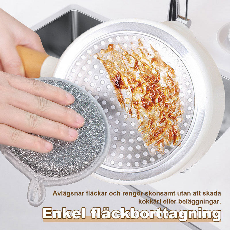 Dubbelsidig Silversvampservett