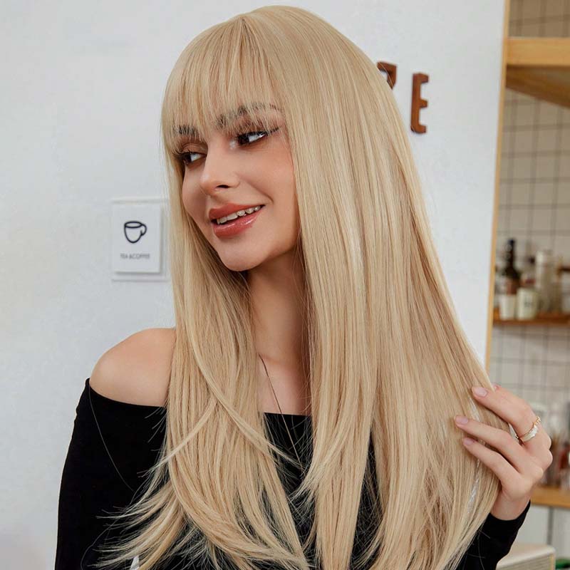 Makelloses, langgestuftes Haarteil für Damen – natürliches Volumen, ultradünne Basis, sofortiger Chic, jugendlicher Look