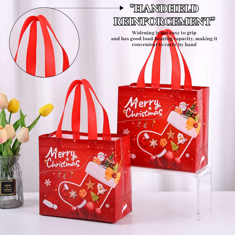 🎄 Yuletide Carry – Große wiederverwendbare Weihnachtsgeschenktasche 🛍️