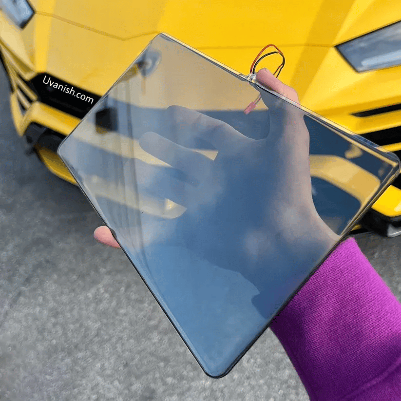 Blackout-Nummernschild