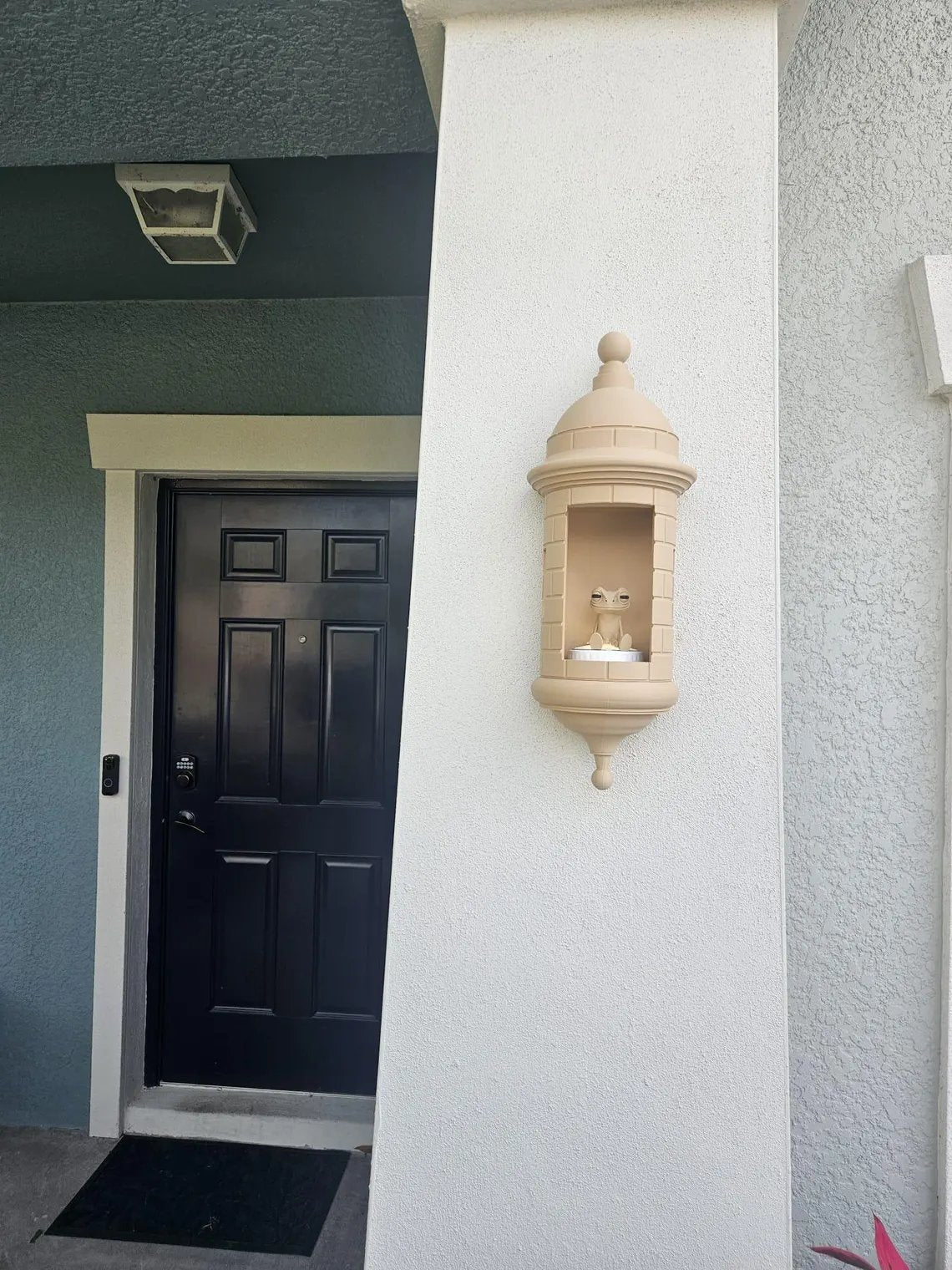 Puertoricanische Garita Wand-Coqui-Lampe