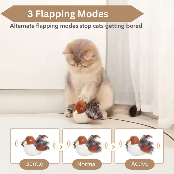Simulation Elektrischer Spatz Schüttelvogel