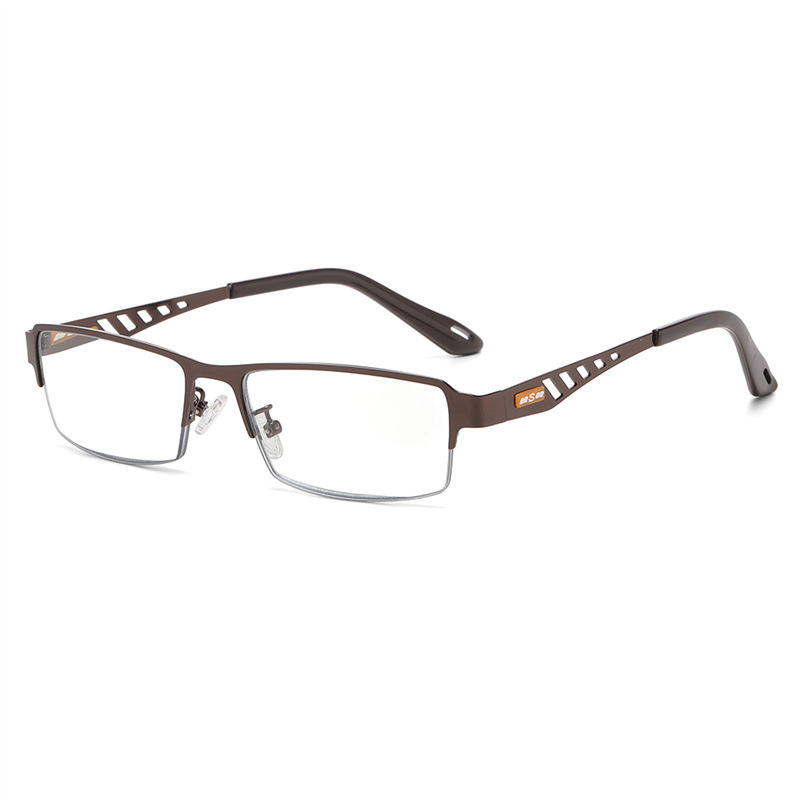 RAHMENLOSE, INTELLIGENTE, FARBWECHSELNDE MULTIFOKALE LESEBRILLE AUS REINEM TITAN