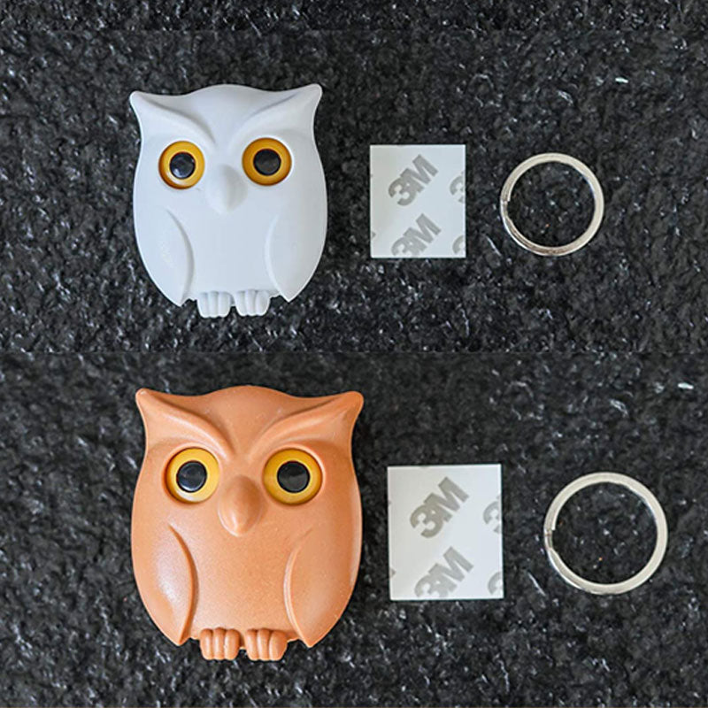 Schlüsselanhänger-Organizer mit Eulenmotiv