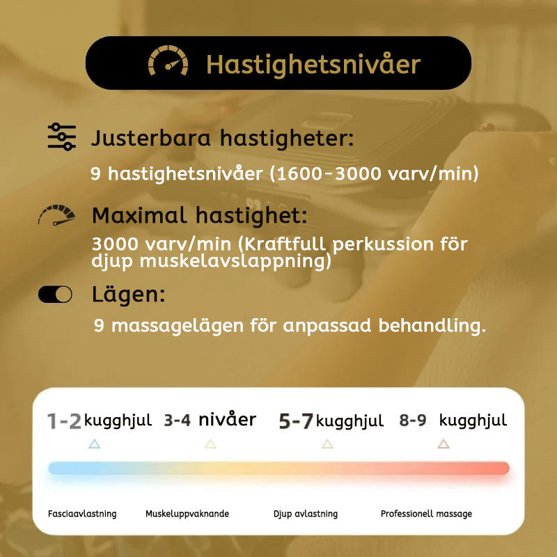 8 Köpfe Pferdemassagepistole