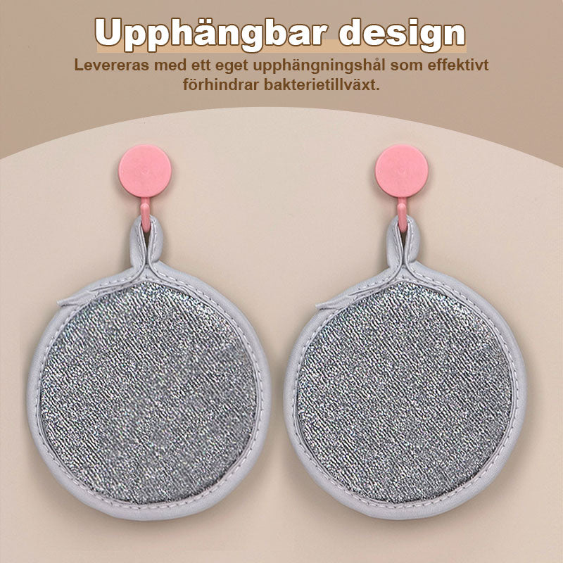 Dubbelsidig Silversvampservett