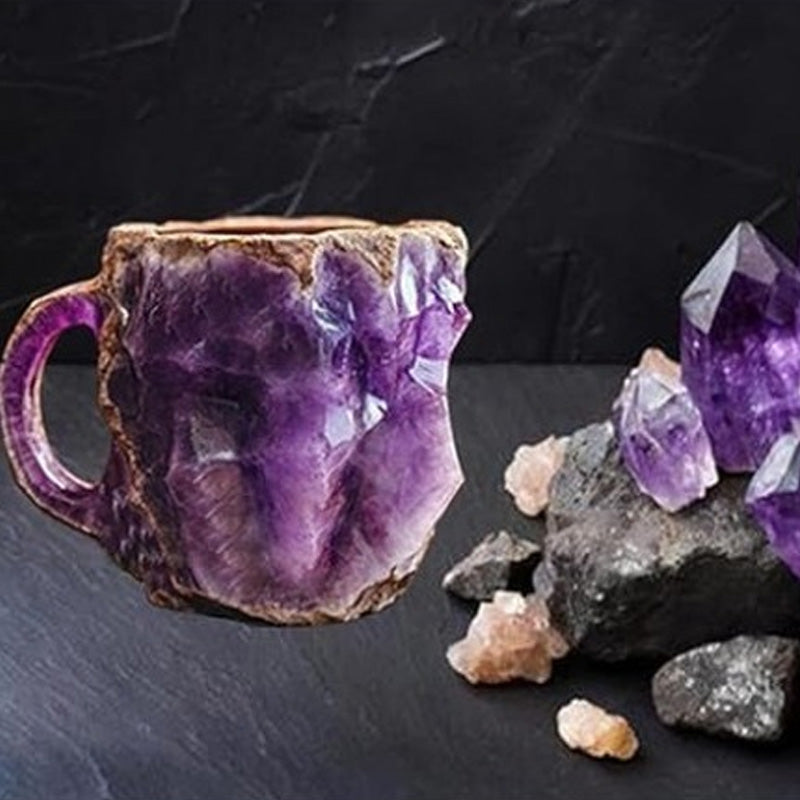 Kaffeetasse aus Mineralkristallimita