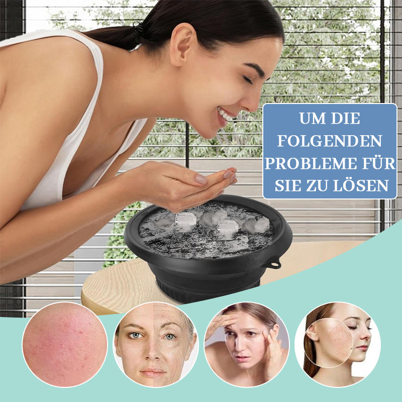 Faltbares Silikonwaschbecken