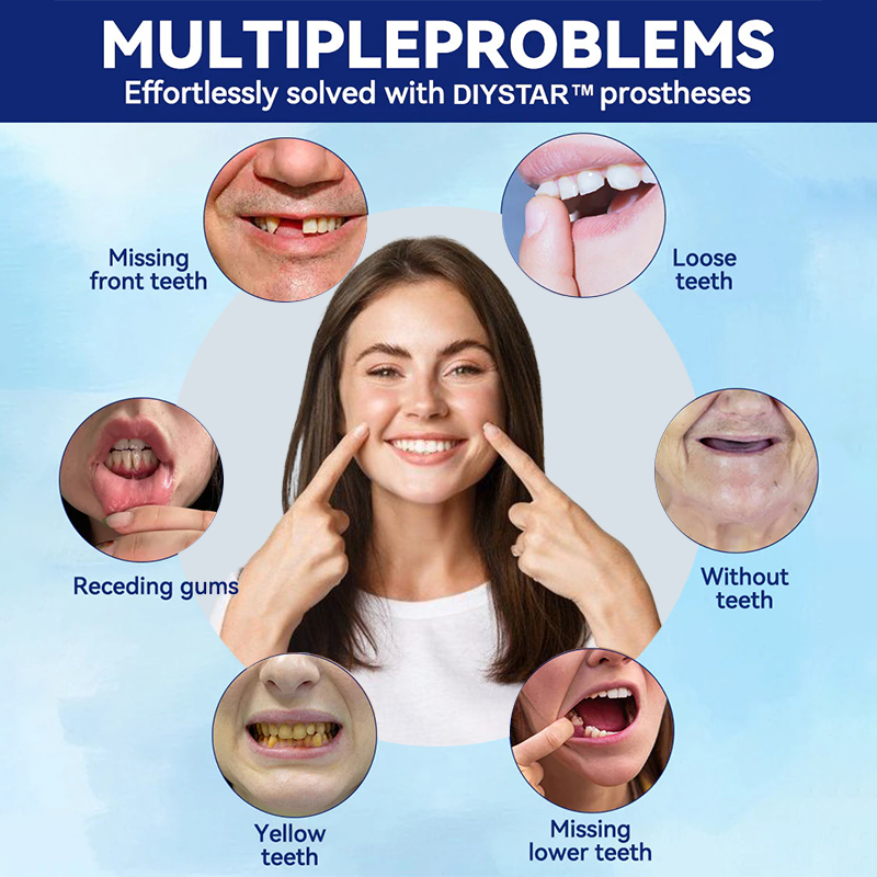 DIYSTAR™ Medizinisches Silikon-Zahnprothesenlineal-Set🦷 (👨⚕️ Zertifiziert, CED-konform & von Zahnärzten genehmigt) 🌹