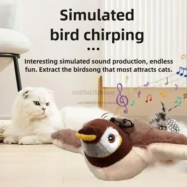 Simulation Elektrischer Spatz Schüttelvogel