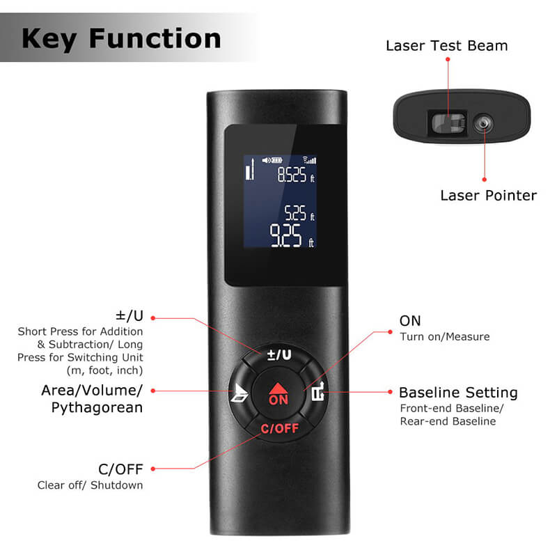 Laser-Entfernungsmesser