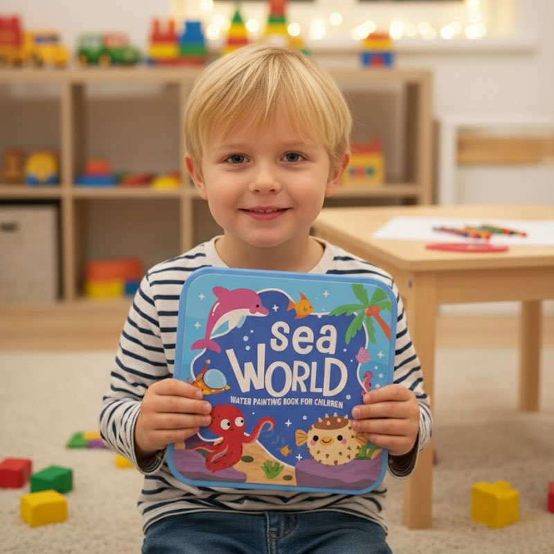 🌈 Ruhiges Wassermalbuch für Kinder 🌈