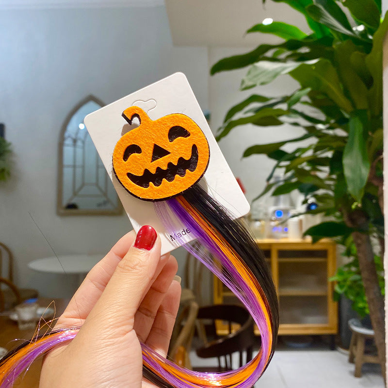 👻Lustige Halloween-Haarverlängerungsspange