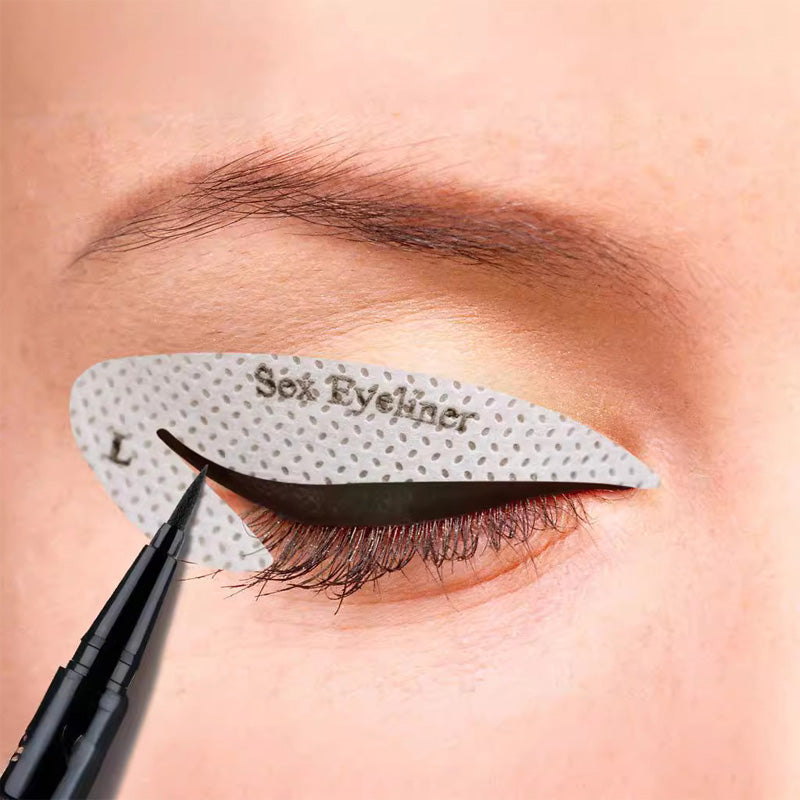 Lidschatten/Eyeliner Make-up-Vorlagenaufkleber