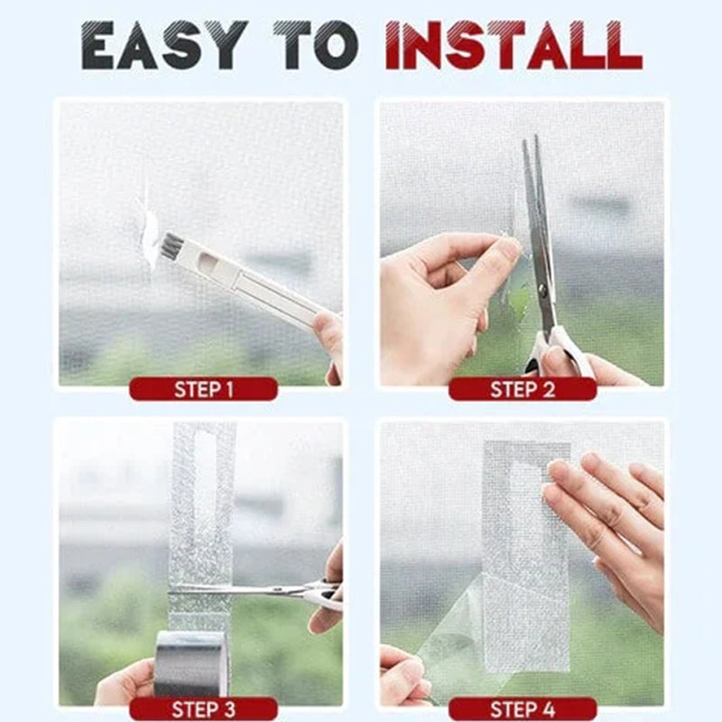 Reparaturset für Fenstergitter