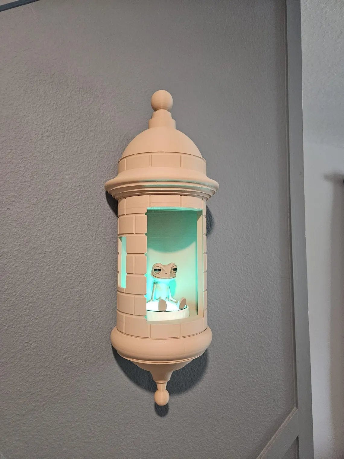 Puertoricanische Garita Wand-Coqui-Lampe