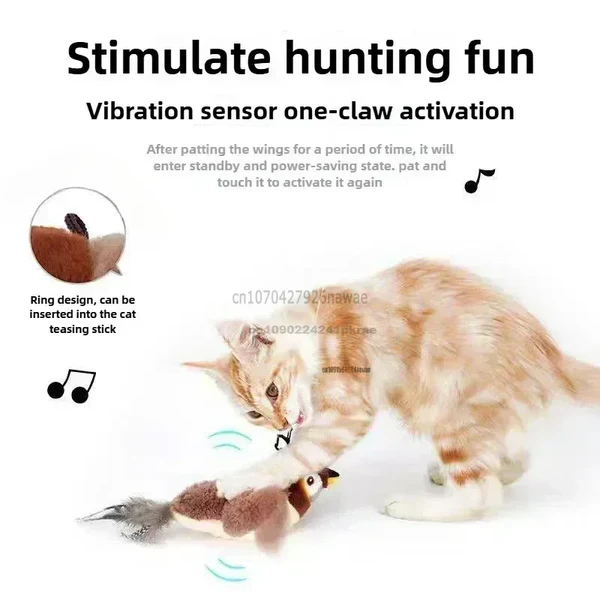 Simulation Elektrischer Spatz Schüttelvogel