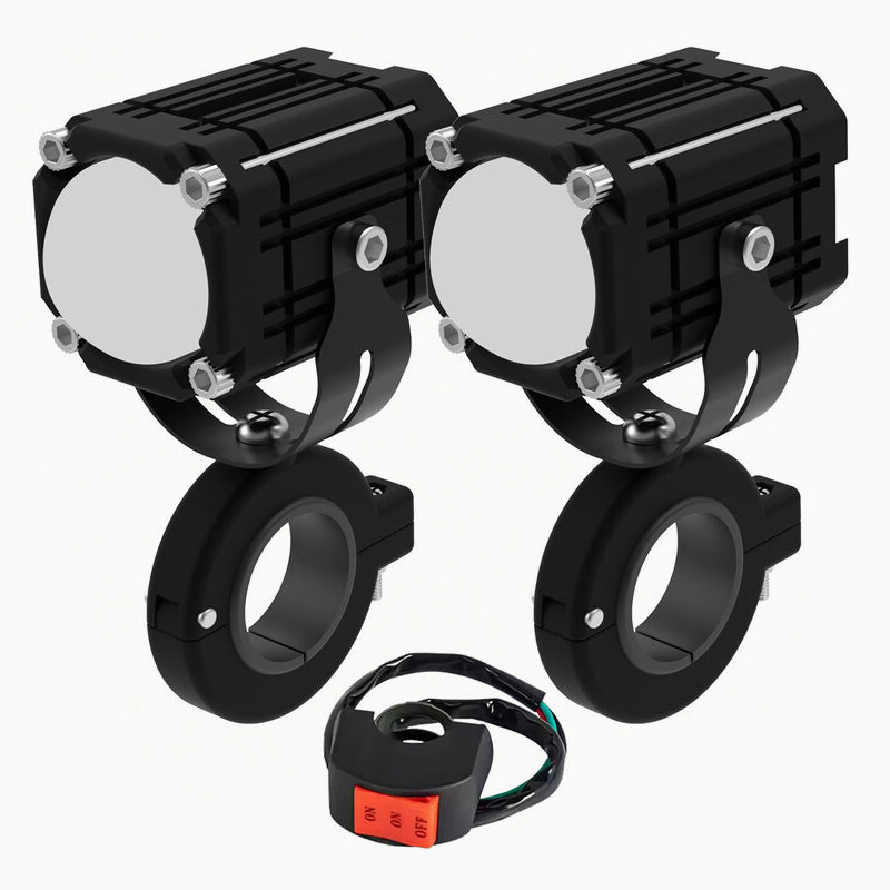 LED Devil Eye Zusatzscheinwerfer Für Motorrad Mit Fern- Und Abblendlicht