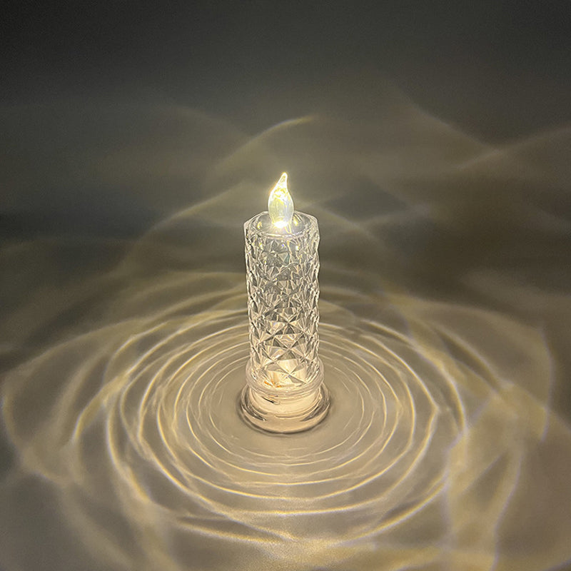 ✨ Crystal Rose Candle Light – Romantisches Leuchten ohne Chaos