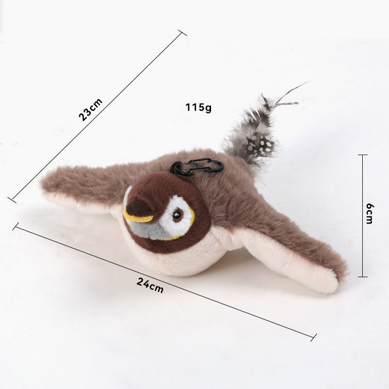 Simulation Elektrischer Spatz Schüttelvogel