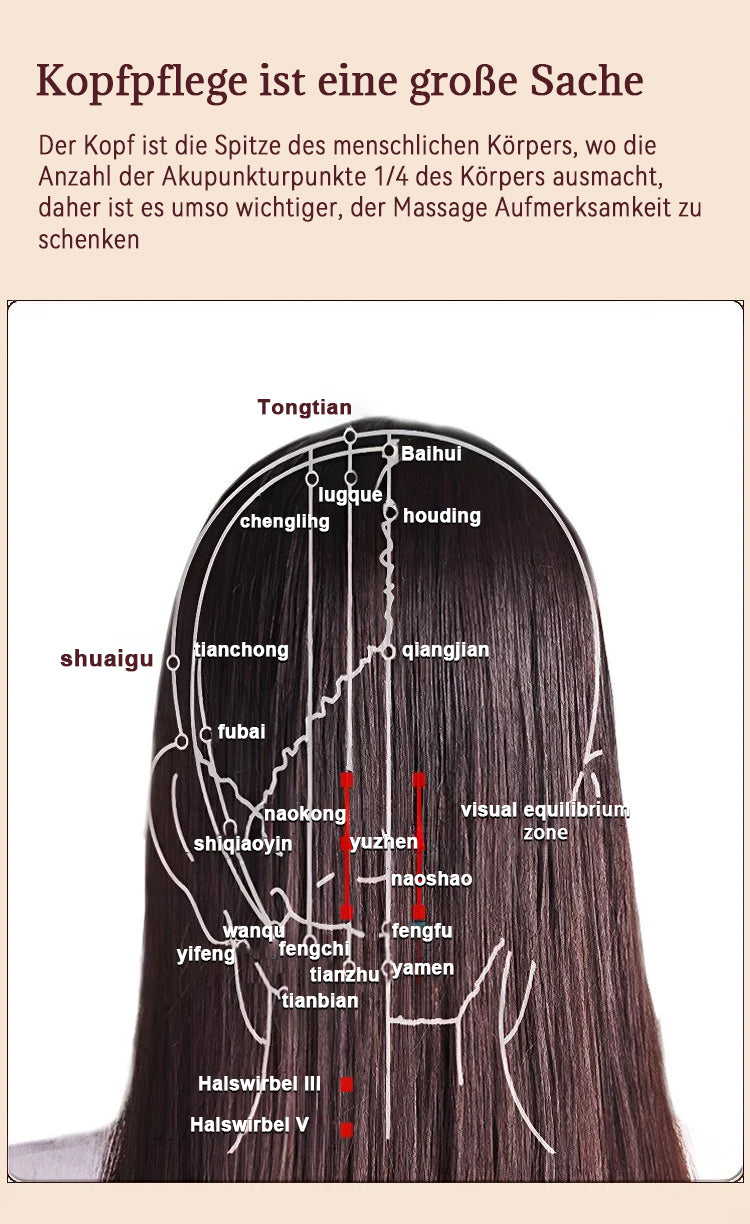 Schönheitssalon Professionelle benutzerdefinierte Meridian-Bürste