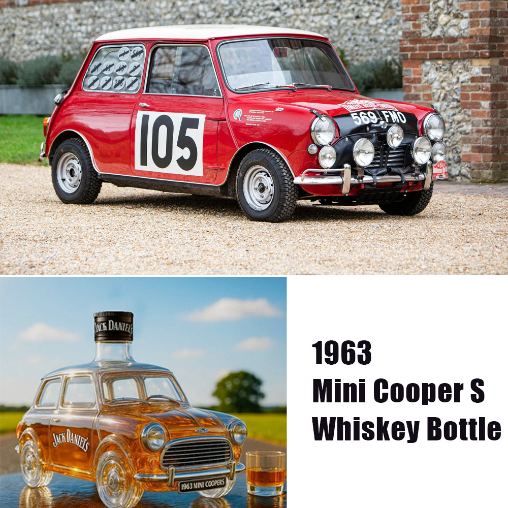 1963 Mini Cooper S Whiskyflasche
