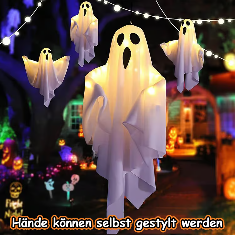 👻Leuchtende Geister-Kronleuchter für Halloween🎃