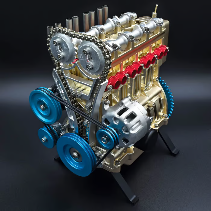 🎁Letzter Tag der Aktion – 49 % Rabatt 🎉 8-Zylinder Vollmetall-Automotor-Modell (3 Jahre Garantie)