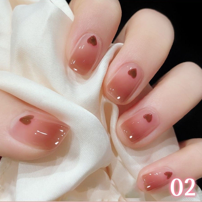 Abreißbarer Nagellack auf Wasserbasis ohne Backen