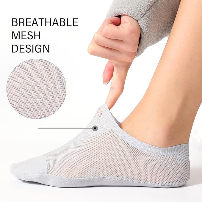 🔥Ultradünne rutschfeste Socken kombiniert mit Baumwollsocken ohne sichtbar zu sein