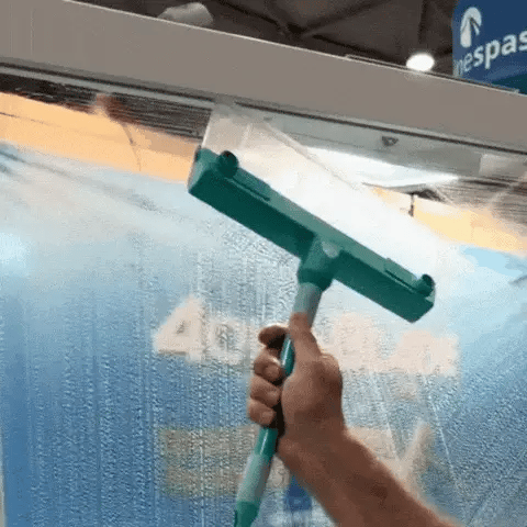 Recycelbares Fensterabzieher-Set aus Silikon