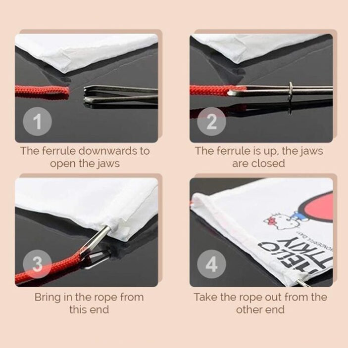DIY Seileinfädler-Clip