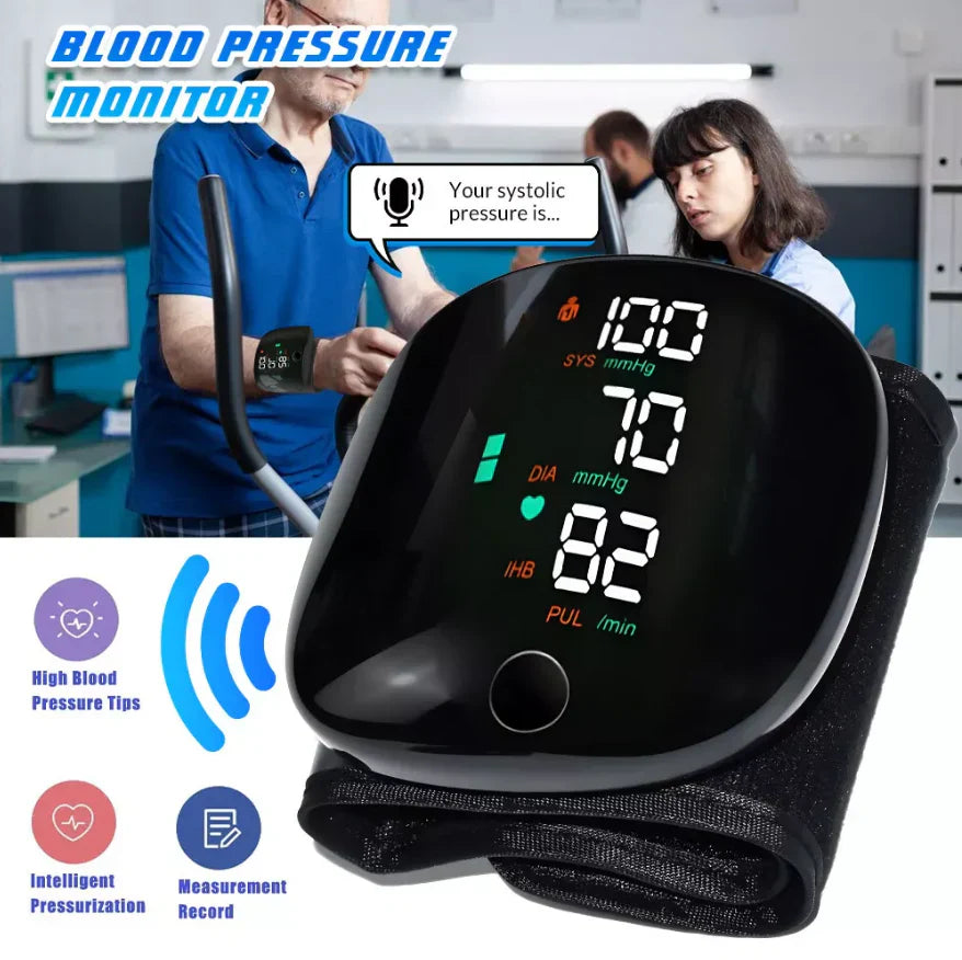 Intelligentes Blutdruckmessgerät mit Touchscreen