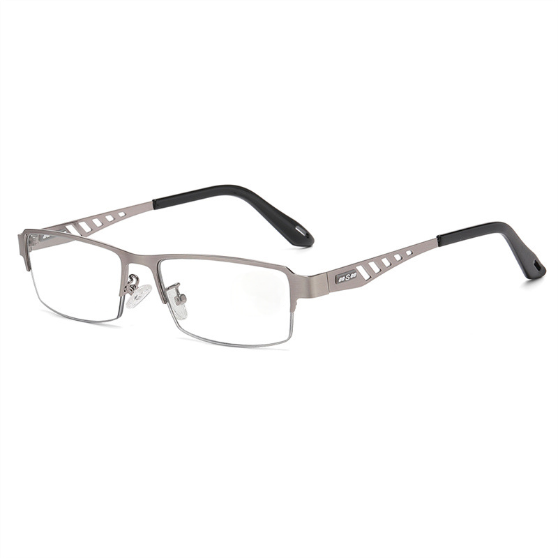RAHMENLOSE, INTELLIGENTE, FARBWECHSELNDE MULTIFOKALE LESEBRILLE AUS REINEM TITAN