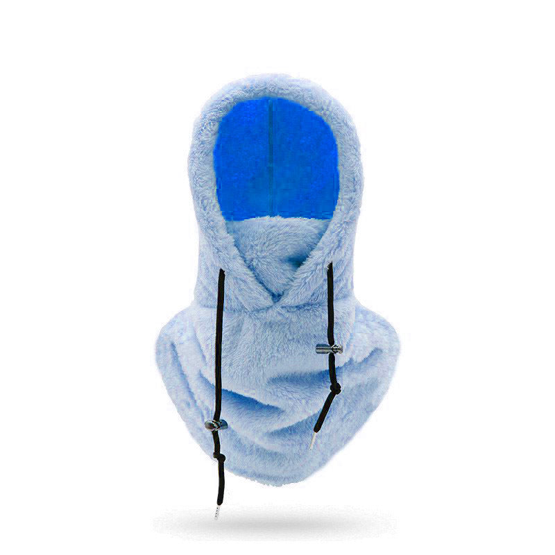Warme Plüsch-Fahrradhaube / Winter-Outdoor-Mütze, winddichte Sportmütze