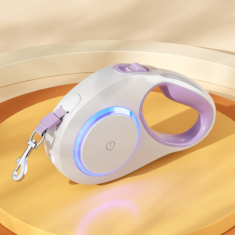 LED-beleuchtete, einziehbare Hundeleine