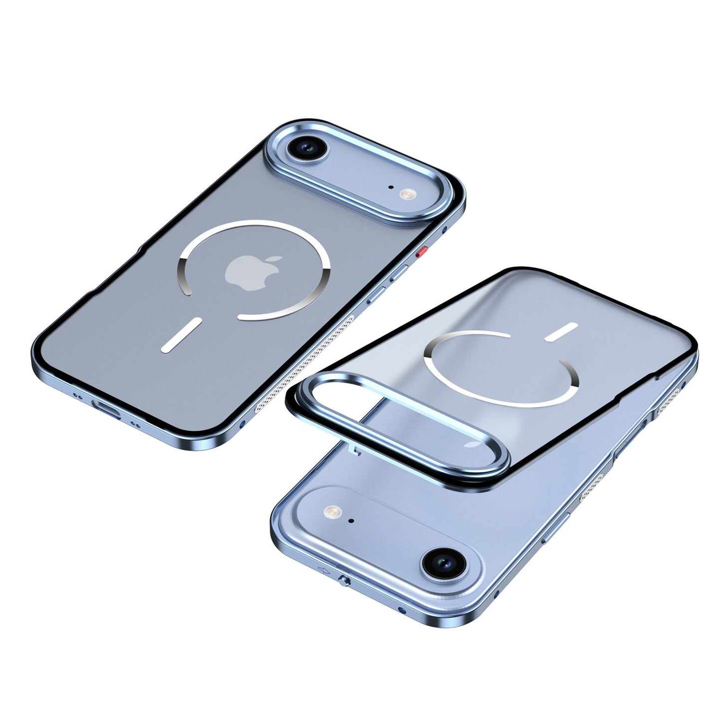 Mattierte Magnetische Handyhülle Mit Metallrahmen