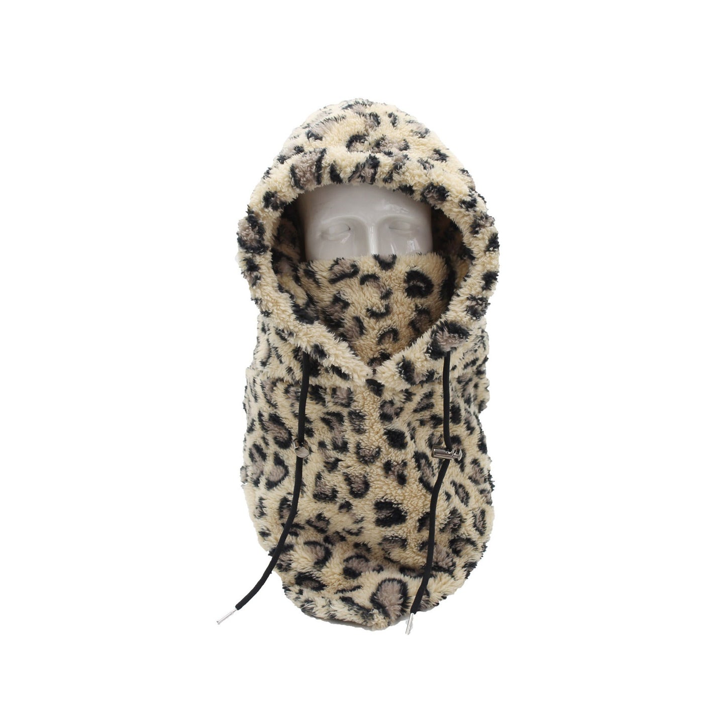 Warme Plüsch-Fahrradhaube / Winter-Outdoor-Mütze, winddichte Sportmütze